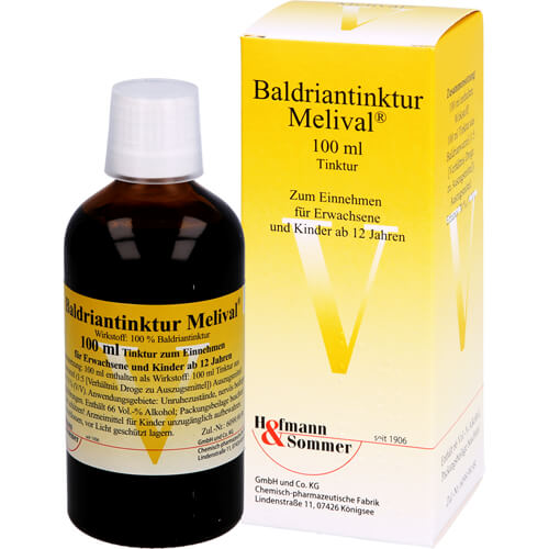 BALDRIANTINKTUR Melival BALDRIANTINKTUR Melival