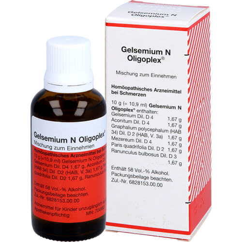 GELSEMIUM N Oligoplex Liquidum GELSEMIUM N Oligoplex Liquidum