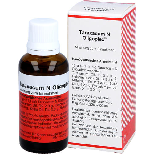 TARAXACUM N Oligoplex Liquidum TARAXACUM N Oligoplex Liquidum