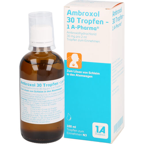 AMBROXOL 30 Tropfen-1A Pharma AMBROXOL 30 Tropfen-1A Pharma
