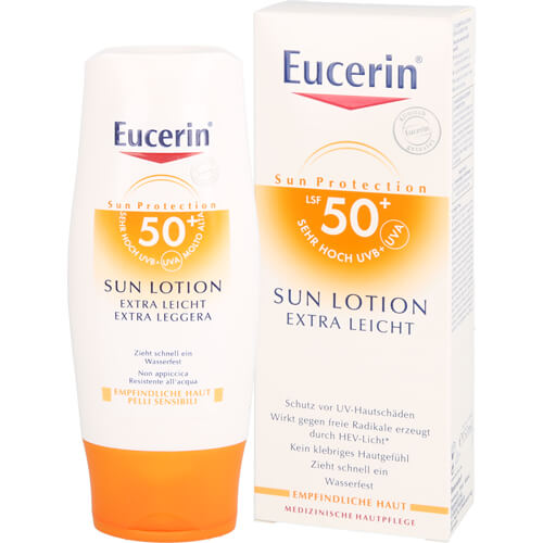 EUCERIN Sun Lotion extra leicht LSF 50 EUCERIN Sun Lotion extra leicht LSF 50