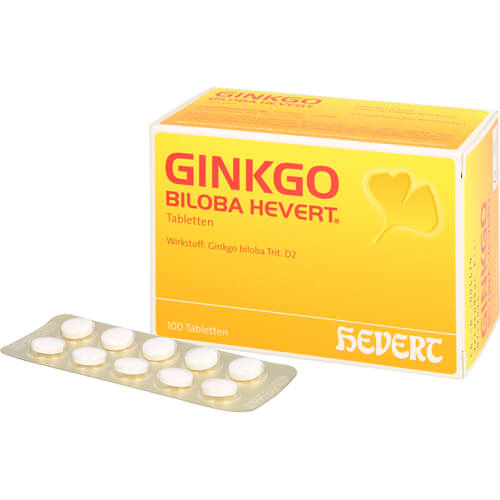 GINKGO BILOBA HEVERT Tabletten GINKGO BILOBA HEVERT Tabletten