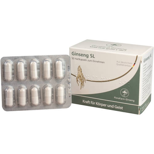 GINSENG SL Hartkapseln GINSENG SL Hartkapseln
