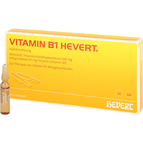 VITAMIN B1 HEVERT Ampullen VITAMIN B1 HEVERT Ampullen