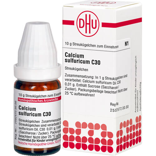 CALCIUM SULFURICUM C 30 Globuli CALCIUM SULFURICUM C 30 Globuli