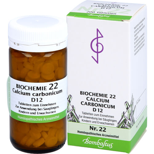 BIOCHEMIE 22 Calcium carbonicum D 12 Tabletten BIOCHEMIE 22 Calcium carbonicum D 12 Tabletten