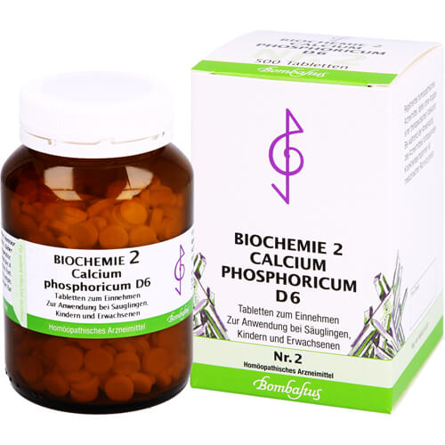 BIOCHEMIE 2 Calcium phosphoricum D 6 Tabletten BIOCHEMIE 2 Calcium phosphoricum D 6 Tabletten