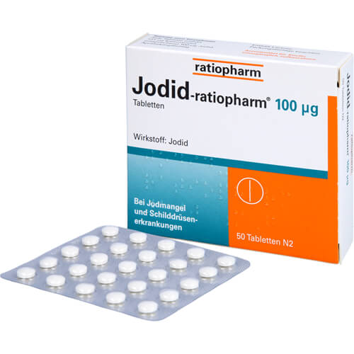 JODID-ratiopharm 100 μg Tabletten JODID-ratiopharm 100 μg Tabletten