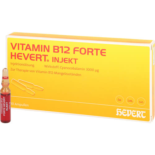 VITAMIN B12 FORTE Hevert injekt Inj.-Lsg.Amp. VITAMIN B12 FORTE Hevert injekt Inj.-Lsg.Amp.