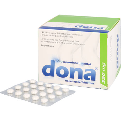 DONA 250 mg überzogene Tabletten DONA 250 mg überzogene Tabletten