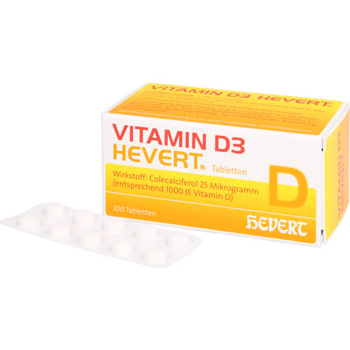VITAMIN D3 HEVERT Tabletten VITAMIN D3 HEVERT Tabletten