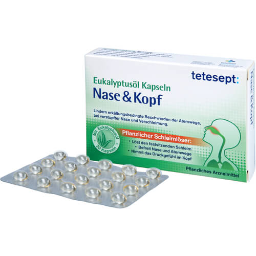 TETESEPT Eukalyptusöl Kapseln Nase & Kopf TETESEPT Eukalyptusöl Kapseln Nase & Kopf