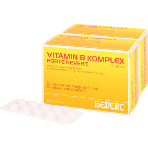 VITAMIN B KOMPLEX forte Hevert Tabletten VITAMIN B KOMPLEX forte Hevert Tabletten
