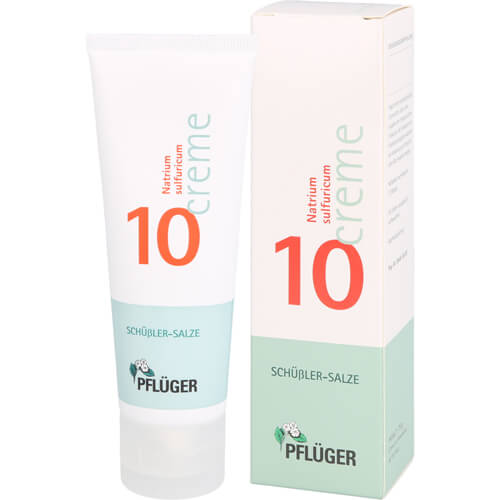 BIOCHEMIE Pflüger 10 Natrium sulfuricum Creme BIOCHEMIE Pflüger 10 Natrium sulfuricum Creme