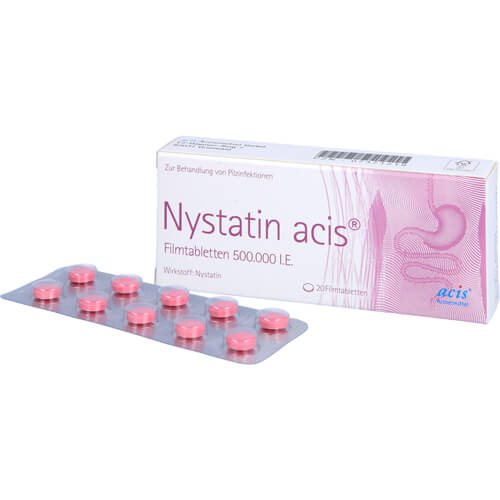 NYSTATIN acis Filmtabletten NYSTATIN acis Filmtabletten