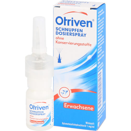 OTRIVEN 0,1% Dosierspray o.Konservierungsstoffe OTRIVEN 0,1% Dosierspray o.Konservierungsstoffe