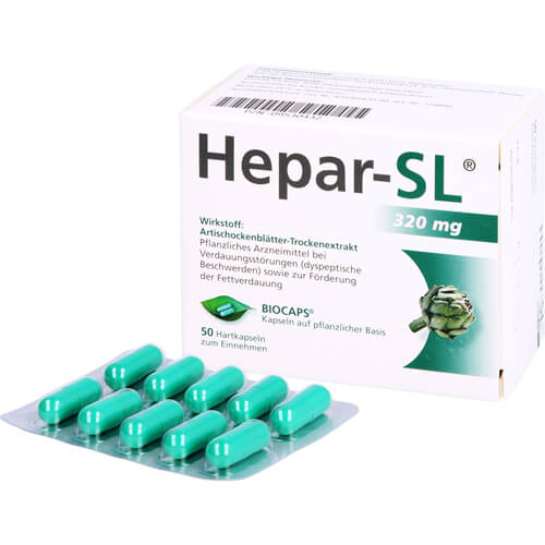 HEPAR-SL 320 mg Hartkapseln HEPAR-SL 320 mg Hartkapseln