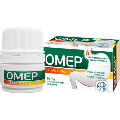 OMEP HEXAL 20 mg magensaftresistente Hartkapseln OMEP HEXAL 20 mg magensaftresistente Hartkapseln