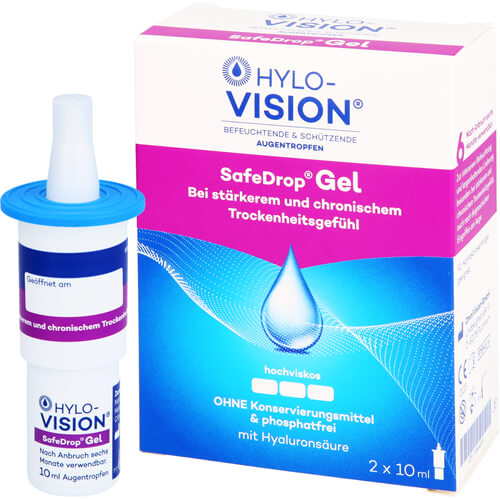 HYLO-VISION SafeDrop Gel Augentropfen HYLO-VISION SafeDrop Gel Augentropfen