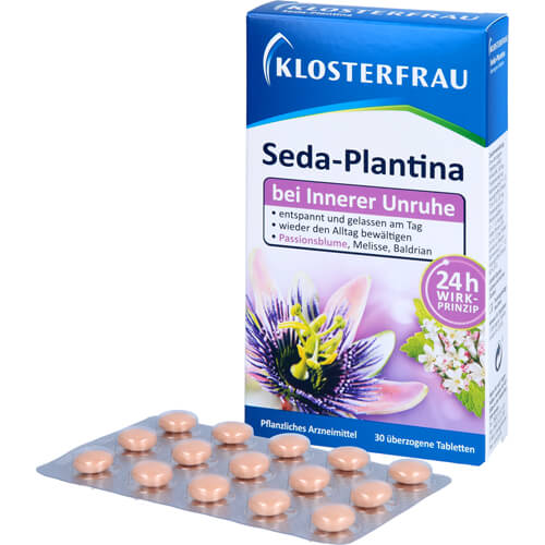 KLOSTERFRAU Seda-Plantina überzogene Tabletten KLOSTERFRAU Seda-Plantina überzogene Tabletten