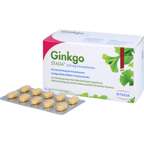 GINKGO STADA 120 mg Filmtabletten GINKGO STADA 120 mg Filmtabletten