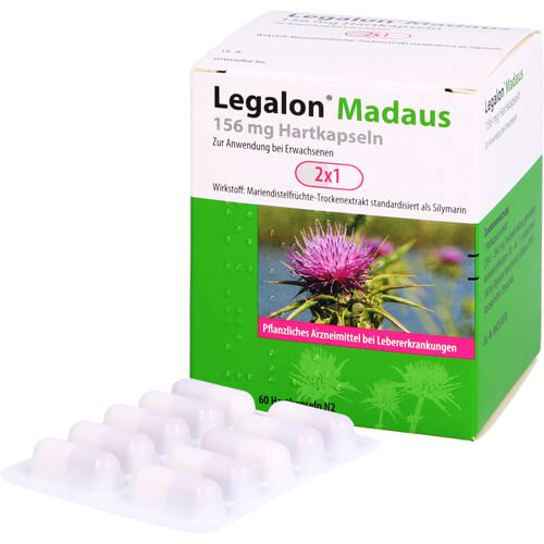 LEGALON Madaus 156 mg Hartkapseln LEGALON Madaus 156 mg Hartkapseln