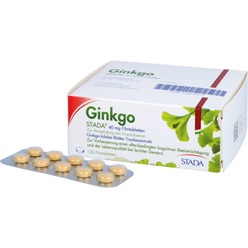 GINKGO STADA 40 mg Filmtabletten GINKGO STADA 40 mg Filmtabletten