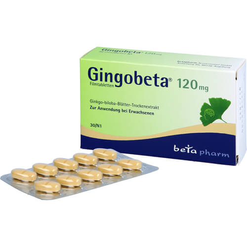 GINGOBETA 120 mg Filmtabletten GINGOBETA 120 mg Filmtabletten