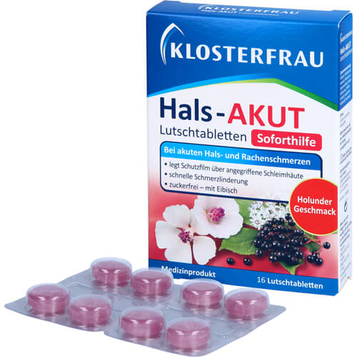 KLOSTERFRAU Hals-AKUT Lutschtabletten KLOSTERFRAU Hals-AKUT Lutschtabletten