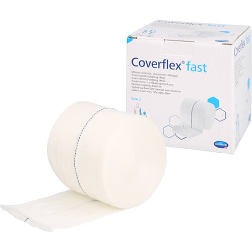 COVERFLEX fast Schlauchverb.Gr.3 7,5 cmx10 m weiß COVERFLEX fast Schlauchverb.Gr.3 7,5 cmx10 m weiß