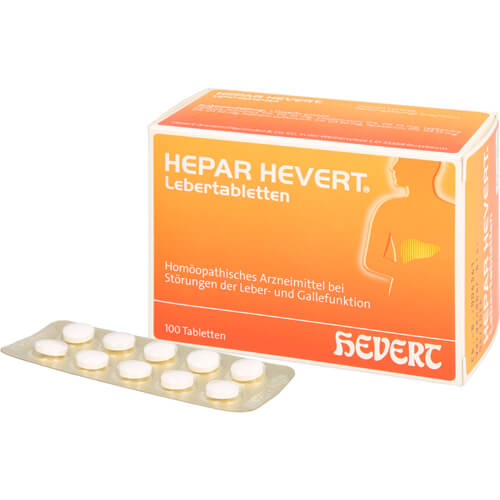 HEPAR HEVERT Lebertabletten HEPAR HEVERT Lebertabletten