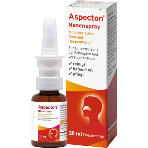 ASPECTON Nasenspray entspricht 1,5% Kochsalz-Lsg. ASPECTON Nasenspray entspricht 1,5% Kochsalz-Lsg.