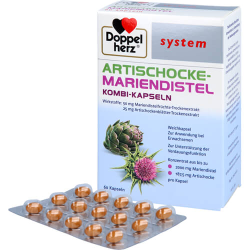 DOPPELHERZ Artischocke-Mariendistel system Weichk. DOPPELHERZ Artischocke-Mariendistel system Weichk.