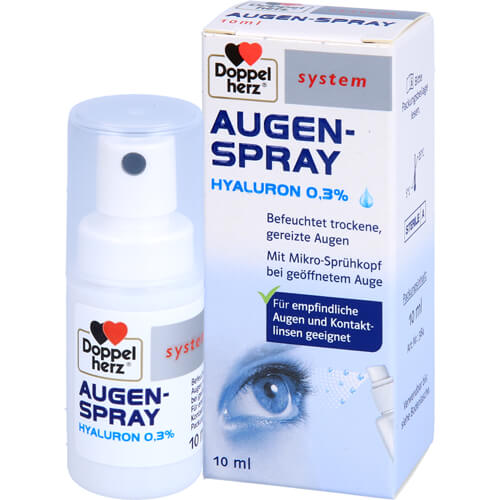 DOPPELHERZ Augen-Spray Hyaluron 0,3% system DOPPELHERZ Augen-Spray Hyaluron 0,3% system