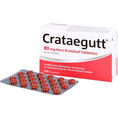 CRATAEGUTT 80 mg Herz-Kreislauf-Tabletten CRATAEGUTT 80 mg Herz-Kreislauf-Tabletten