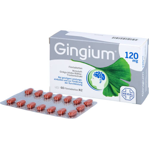 Gingium® 120 mg Filmtabletten Gingium® 120 mg Filmtabletten