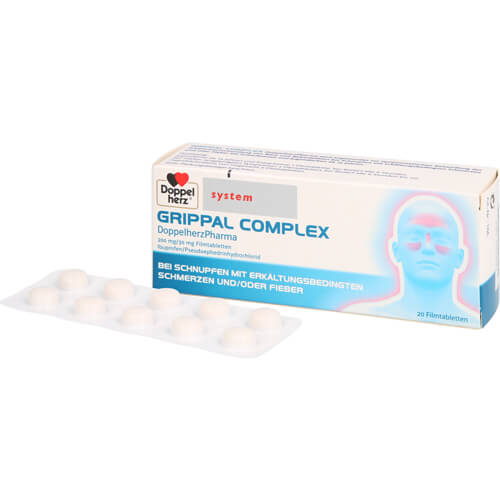 GRIPPAL COMPLEX DoppelherzPharma 200 mg/30 mg FTA GRIPPAL COMPLEX DoppelherzPharma 200 mg/30 mg FTA