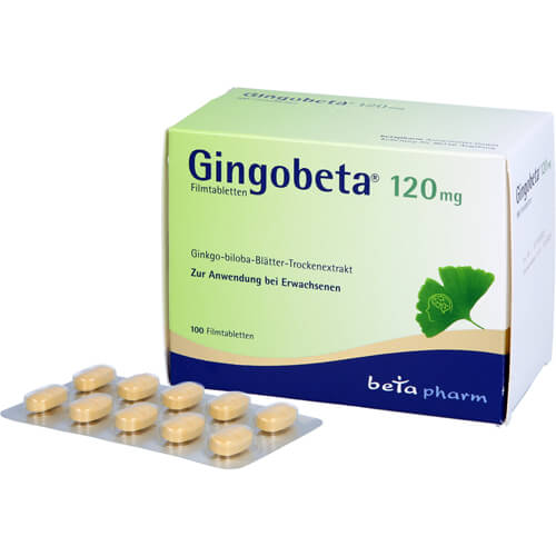 GINGOBETA 120 mg Filmtabletten GINGOBETA 120 mg Filmtabletten
