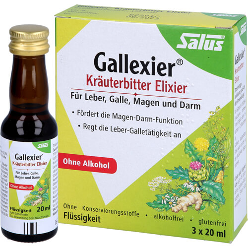 GALLEXIER Kräuterbitter Elixier Salus Flü.z.E. GALLEXIER Kräuterbitter Elixier Salus Flü.z.E.