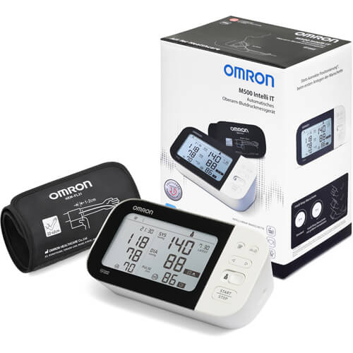 OMRON M500 Intelli IT Oberarm-Blutdruckmessgerät OMRON M500 Intelli IT Oberarm-Blutdruckmessgerät