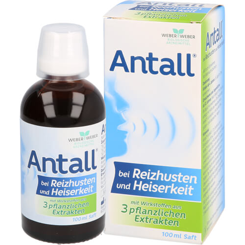 ANTALL bei Reizhusten und Heiserkeit Saft ANTALL bei Reizhusten und Heiserkeit Saft