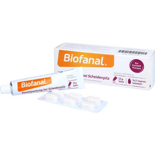 BIOFANAL Kombipackung b.Scheidenpilz Vagtab.+Salbe BIOFANAL Kombipackung b.Scheidenpilz Vagtab.+Salbe