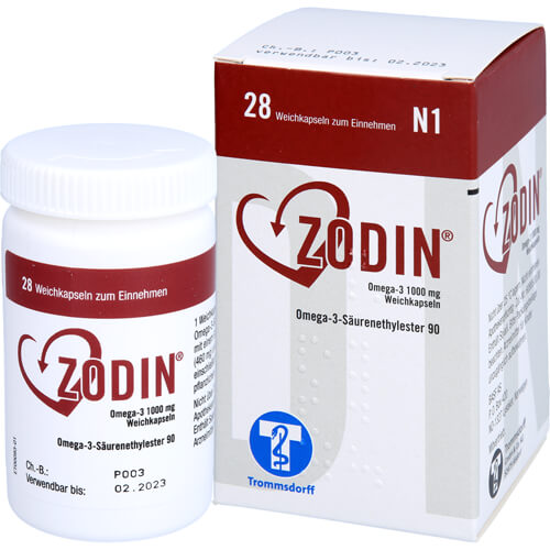 ZODIN Omega-3 1000 mg Weichkapseln ZODIN Omega-3 1000 mg Weichkapseln