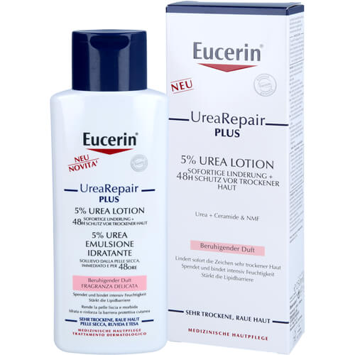 EUCERIN UreaRepair PLUS Lotion 5% mit Duft EUCERIN UreaRepair PLUS Lotion 5% mit Duft