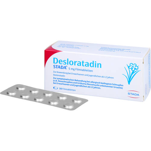 DESLORATADIN STADA 5 mg Filmtabletten DESLORATADIN STADA 5 mg Filmtabletten