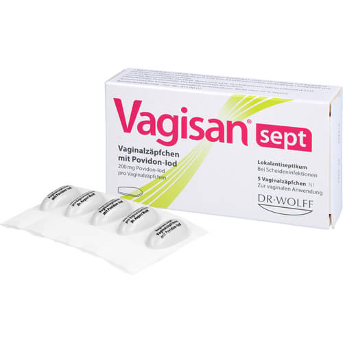 VAGISAN sept Vaginalzäpfchen mit Povidon-Iod VAGISAN sept Vaginalzäpfchen mit Povidon-Iod