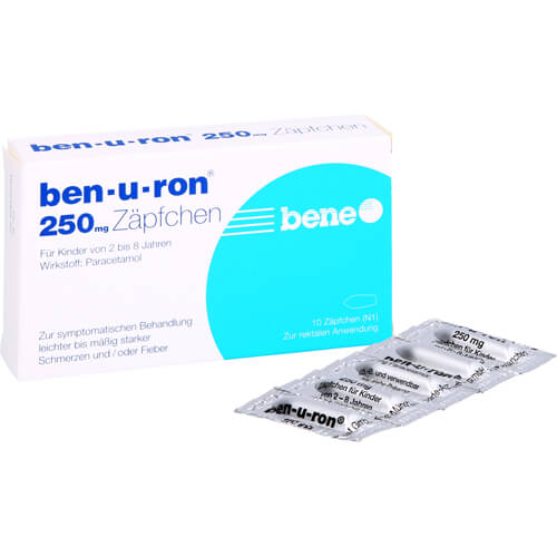 BEN-U-RON 250 mg Suppositorien BEN-U-RON 250 mg Suppositorien