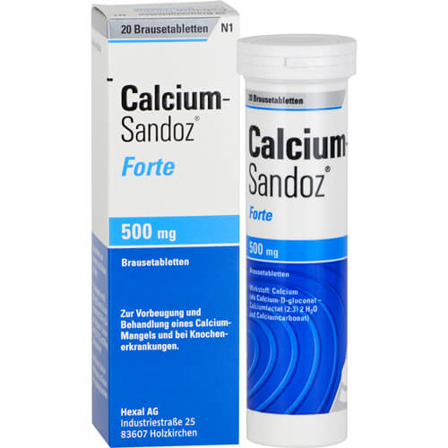 CALCIUM SANDOZ forte Brausetabletten CALCIUM SANDOZ forte Brausetabletten