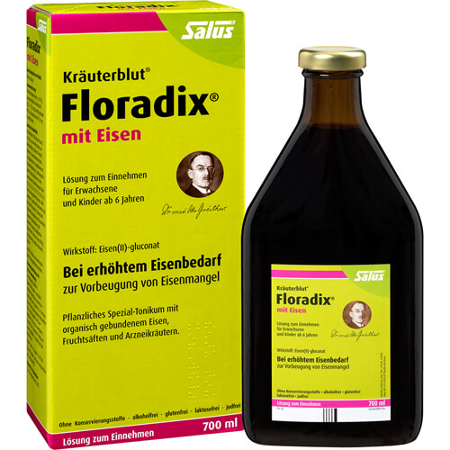 FLORADIX mit Eisen Lösung zum Einnehmen FLORADIX mit Eisen Lösung zum Einnehmen