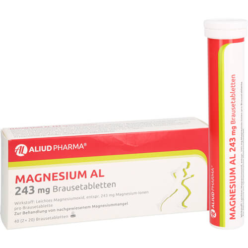 Magnesium AL 243 mg Brausetabletten bei Magnesiummangel und dadurch verursachten Wadenkrämpfe Magnesium AL 243 mg Brausetabletten bei Magnesiummangel und dadurch verursachten Wadenkrämpfe
